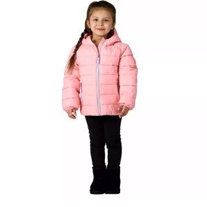 ⚡️Gerry Kids' Jersey Lined Jacket Hooded Insulated Bubble Jacket (Size 6)